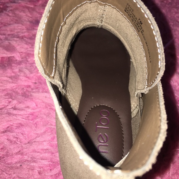 Dark Nutmeg Real Suede Slip on Ankle Boots - Picture 6 of 12